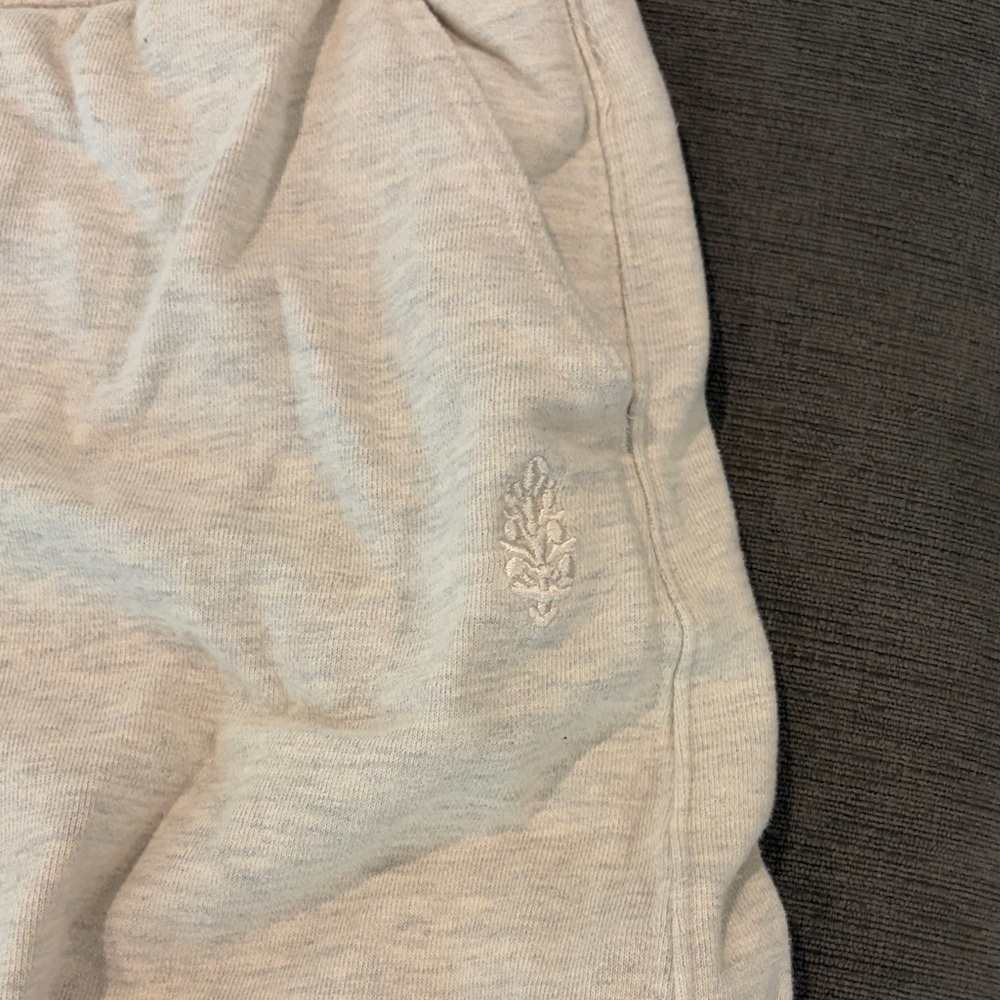 FP Movement by Free People Cream Wide Leg Sweat Pants - Picture 3 of 5